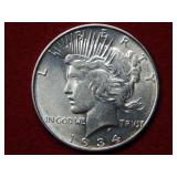1934 D Peace Silver Dollar