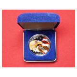 2002 Colorized Silver Eagle 1oz