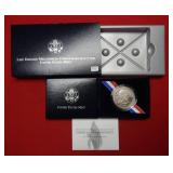 2000 Leif Erickson US Comm Silver UNC Dollar