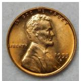 1955 D Lincoln Wheat Cent