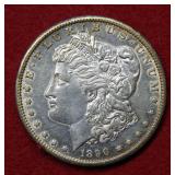 1890 CC Morgan Silver Dollar
