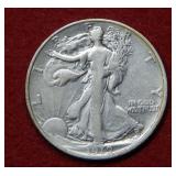 1919 D Walking Liberty Silver Half Dollar