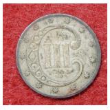 Silver Three Cent Coin