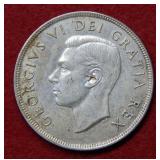 1949 Canada Silver "Ship" Dollar