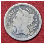 1865 Three Cent Piece