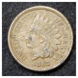 1863 Indian Head Cent - copper nickel