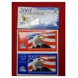 2001-2002 P&D Mint Set Coins
