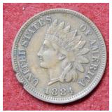 1884 Indian Head Cent