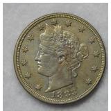 1883 Liberty Head Nickel - no cents