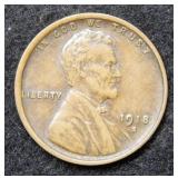 1918 S Lincoln Wheat Cent
