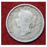 1880 Canada Half Dime