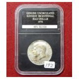 1976 Kennedy Bicentennial Silver Half Dollar ***