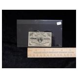 United States Three Cent Fractional Note