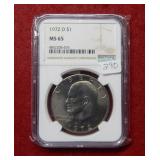 1972 D Eisenhower Dollar NGC MS65