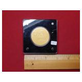1/200 Oz .999 Fine Gold in Magnetic holder