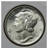 1942 Mercury Silver Dime