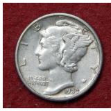 1930 Mercury Silver Dime