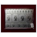2oz Canada Combi .999 Silver Bar Bullion