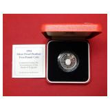 1994 Piedfort Silver Two Pound Coin