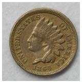 1864 Indian Head Cent - copper nickel