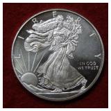 1/2 Troy Oz .999 Silver Round Bullion Silver Eagle