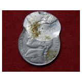 1999 D Off Center Punch Jefferson Nickel