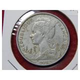 1959 France 5 Franc Coin