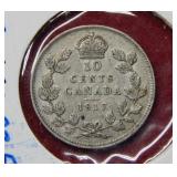 1917 Canada Silver Dime