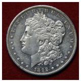 1892 CC Morgan Silver Dollar