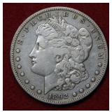 1892 S Morgan Silver Dollar