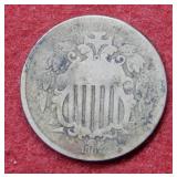1867 Shield Nickel