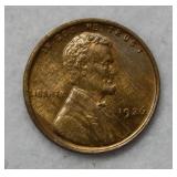 1926 Lincoln Wheat Cent - red & brown