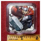 2025 Nuie Marvel "Thor" 2oz .999 Silver bullion