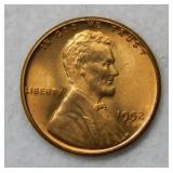 1952 S Lincoln Wheat Cent