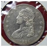 1834 Bust Silver Half Dollar