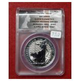 2022 Silver Britannia 1oz .999 Bullion ANACS MS70