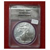 2015 Silver Eagle 1oz ANACS MS69