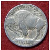 1913 D Buffalo Nickel - Type I - cleaned