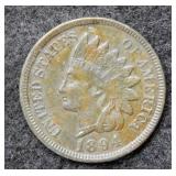1894 Indian Head Cent - dark