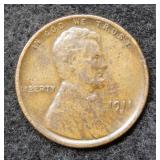 1911 S Lincoln Wheat Cent