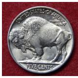 1938 D Over D Buffalo Nickel