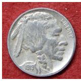 1919 Buffalo Nickel