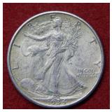 1934 Walking Liberty Silver Half