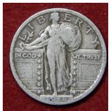 1918 Standing Liberty Silver Quarter