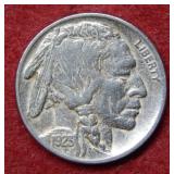 1923 Buffalo Nickel - cleaned