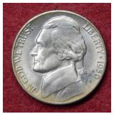 1950 D Jefferson Nickel