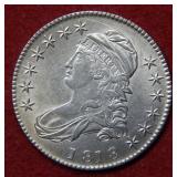 1818 Bust Silver Half