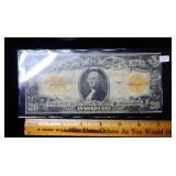 1922 $20 Gold Certificate