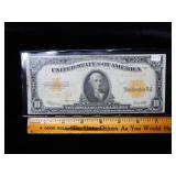 1922 $10 Gold Certificate