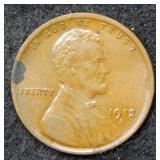 1913 D Lincoln Wheat Cent